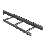 Kábellétra 60mm x 400mm x 3000mm szalaghorganyzott acél FER 400x60x1,5-333 GS BASOR