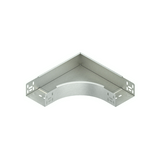 Kábeltálca 90° idom 400mm x 110mm-mag. 90° merítetten horganyzott acél RES 110400 F Niedax