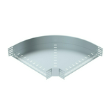 Kábeltálca 90° idom 600mm x 110mm-mag. 90° szalaghorganyzott acél RB 90 160 FS OBO-BETTERMANN
