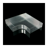Kábeltálca 90° idom 500mm x 60mm-mag. 90° szalaghorganyzott acél O KOPOS