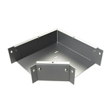 Kábeltálca 90° idom lépésálló 100mm x 100mm-mag. 90° szalaghorganyzott acél CPWT 100X100 GS BASOR