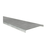 Kábeltálca fedél 100mm-sz 2000mm szalaghorganyzott ráhelyezett TSWT 100 GS BASOR