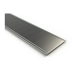 Kábeltálca fedél 150mm-sz 3000mm bepattintott TERE 150 i304 BASOR