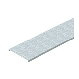 Kábeltálca fedél 500mm-sz 3000mm szalaghorganyzott ZnAl fedélkapocsos DRLU 500 DD OBO-BETTERMANN