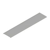 Kábeltálca fedél E90 funkciótartó 200mm-sz 3000mm szalaghorganyzott bepattintott PKL200/3 BAKS