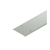 Kábeltálca fedél lépésálló 105mm-sz 3000mm szalaghorganyzott fordítóreteszes RDVSRS 100 Niedax