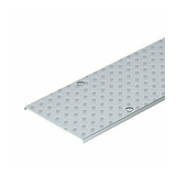 Kábeltálca fedél lépésálló 200mm-sz 3000mm fordítóreteszes DF BKR20 FS AL OBO-BETTERMANN