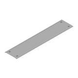 Kábeltálca fedél reteszes E90 funkciótartó 100mm-sz 3000mm PZKL100/3-F BAKS