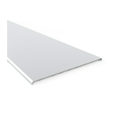 Kábeltálca fedél UV-álló 100mm-sz 3000mm PVC bepattintott TBPE 100 BASOR
