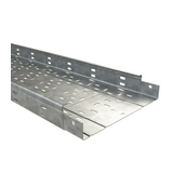 Kábeltálca perforált 3m acél szalaghorganyzott 60mm 200mm x 3000mm B/P FRE 200X60 GS BASOR