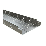 Kábeltálca perforált 3m acél szalaghorganyzott 60mm x 500mm 3000mm-hossz B/P ERE 500X60 GS BASOR