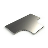 Kábeltálca T-idom fedél 150mm x  tálcához szalaghorganyzott acél TTERC 150 GS BASOR