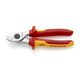 Kábelvágó mechanikus egykezes 15mm-max. kábelátmérő 50mm2-max. 165mm-hossz 1000V VDE KNIPEX