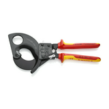 Kábelvágó mechanikus racsnis 52mm-max. kábelátmérő 380mm2-max. 280mm-hossz 1000V VDE KNIPEX