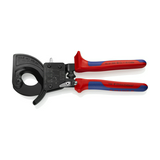 Kábelvágó mechanikus racsnis 32mm-max. kábelátmérő 240mm2-max. 250mm-hossz KNIPEX