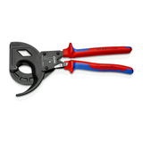 Kábelvágó racsnis mechanikus racsnis 60mm-max. kábelátmérő 600mm2-max. 320mm-hossz KNIPEX
