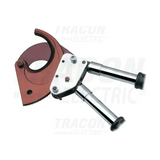 Kábelvágó teleszkópos nyéllel mechanikus racsnis 60mm-max. kábelátmérő 500mm2-max. TRACON