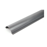 Kábelvédő-félcső 3m/szál 100mm/ kívül-belül sima szürke PVC merev KSH 100 Dietzel