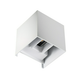 LED homlokzatvilágító fel-le kocka 1x 7W 220-240V AC 500lm 4000K IP54 REKA LED EL 7W-L-W KANLUX