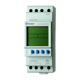 Kapcsolóóra digitális 1-csatorna napi heti váltó 16A 2TE 12.91.8.230.0000 FINDER