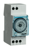 Kapcsolóóra sorolható analóg kvarc 1csatorna heti 2M 16A kalapsínre EH Hager