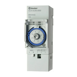 Kapcsolóóra sorolható analóg kvarc 1csatorna napi 2M 16A kalapsínre 12.01.8.230.0000 FINDER