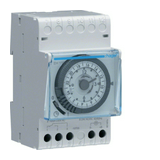 Kapcsolóóra sorolható analóg kvarc 1csatorna napi 3M 16A kalapsínre EH Hager