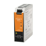 Kapcsolóüzemű DC tápegység 85-264VAC-be 80-370VDC-be 24VDC-ki 120W PRO MAX 120W 24V 5A Weidmüller