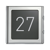 Kaputábla házszám modul IP42 alumínium Sinthesi S2 URMET