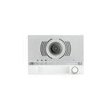 Kaputábla modul előlap 2Voice audio-video modulra 1-gombos 1083/48-hoz 1-egység acél Alpha URMET