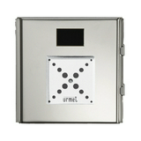 Kaputábla RFID kártyaolvasó modul 12VDC 500user 1v/3,5A/30V IP45 0,125MHz/ Sinthesi Steel URMET