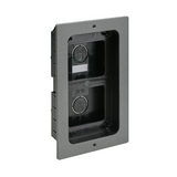 Kaputábla süllyesztődoboz zamak kerettel 140mm x 220mm x 45mm Mikra2 URMET