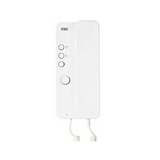 Kaputelefon audio lakáskészülék 2-vez. 1122-készletekhez falonkívüli fehér intercom Miro URMET