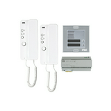 Kaputelefon készlet 2Voice audió 1083/74+2x1183/5+1083/20A 2-lakás Sinthesí+Miro URMET