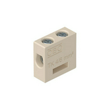Kerámiasorkapocs 1P 41A 250V kerámia 6mm2/tömör csavaros TK 06 OBO-BETTERMANN
