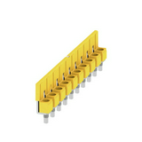 Keresztösszekötő 10mm2 sorkapocshoz (WDU) 10P szigetelt sárga WQV 10/10 Weidmüller