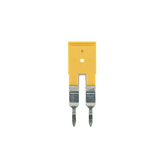 Keresztösszekötő 4mm2 sorkapocshoz 2P szigetelt sárga ZQV 4/2 GE Weidmüller
