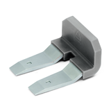 Keresztösszekötő 2-pólusú szigetelt szürke 150A 19,2mm-mod.táv 50mm2 sorkapocshoz _DEL_ WAGO