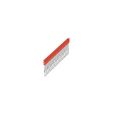 Keresztösszekötő 1,5mm2 sorkapocshoz 20P szigetelt piros ZQV 1.5N/20 RD Weidmüller