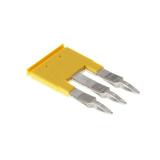 Keresztösszekötő 4mm2 sorkapocshoz 3P szigetelt sárga ZQV 4/3 GE Weidmüller
