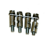 Keresztösszekötő 2,5mm2 sorkapocshoz (SAK) 4P szürke Q 4 SAK2.5 Weidmüller