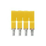 Keresztösszekötő 4mm2 sorkapocshoz (WDU) 4P szigetelt sárga WQV 4/4 Weidmüller