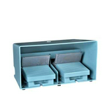 Kétlábas kapcsoló 2-ny 2-z 3A/AC15/230V BE vagy KI-parancs 1-fokozat fém Harmony XPE-M Schneider