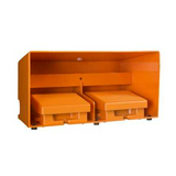 Kétlábas kapcsoló 4-ny 4-z 3A/AC15/230V BE vagy KI-parancs 1-fokozat fém Harmony XPE-R Schneider