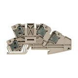 Kétszintes sorkapocs TS35 32A 400V dugaszolós bézs PDL 4/L/L Weidmüller