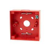 Tűzjelző aljzat kézi jelzésadóhoz falonkívüli 87x87x35mm falonkívüli piros Carrier