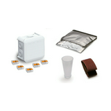 Kiöntőgyantás kötődoboz +5xWago221-413 500V IP55 műgyanta 15x 0,2-4mm2 / CG BOX T40 Cellpack