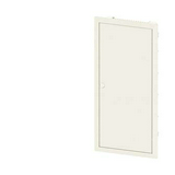 Kiselosztó 63A műanyag 4x 12M süllyesztett fehér IP30 zárt ajtó SIMBOX SIEMENS