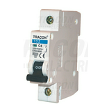 Kismegszakító 1P 10A B-jelleg 230V AC 6kA/60898 TDZ TRACON
