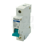 Kismegszakító 1P 1A C-jelleg 230V AC 6kA/60898 TDS TRACON